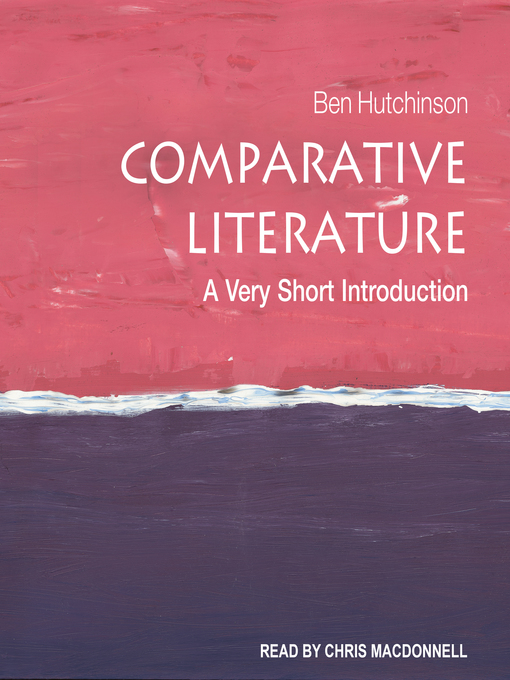 Cover of Comparative Literature